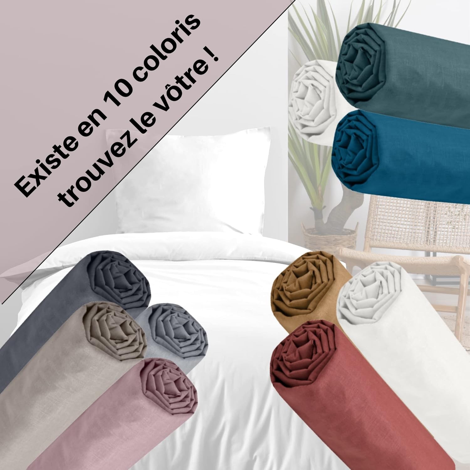Drap Housse 90 rose Drap Housse 90 rose