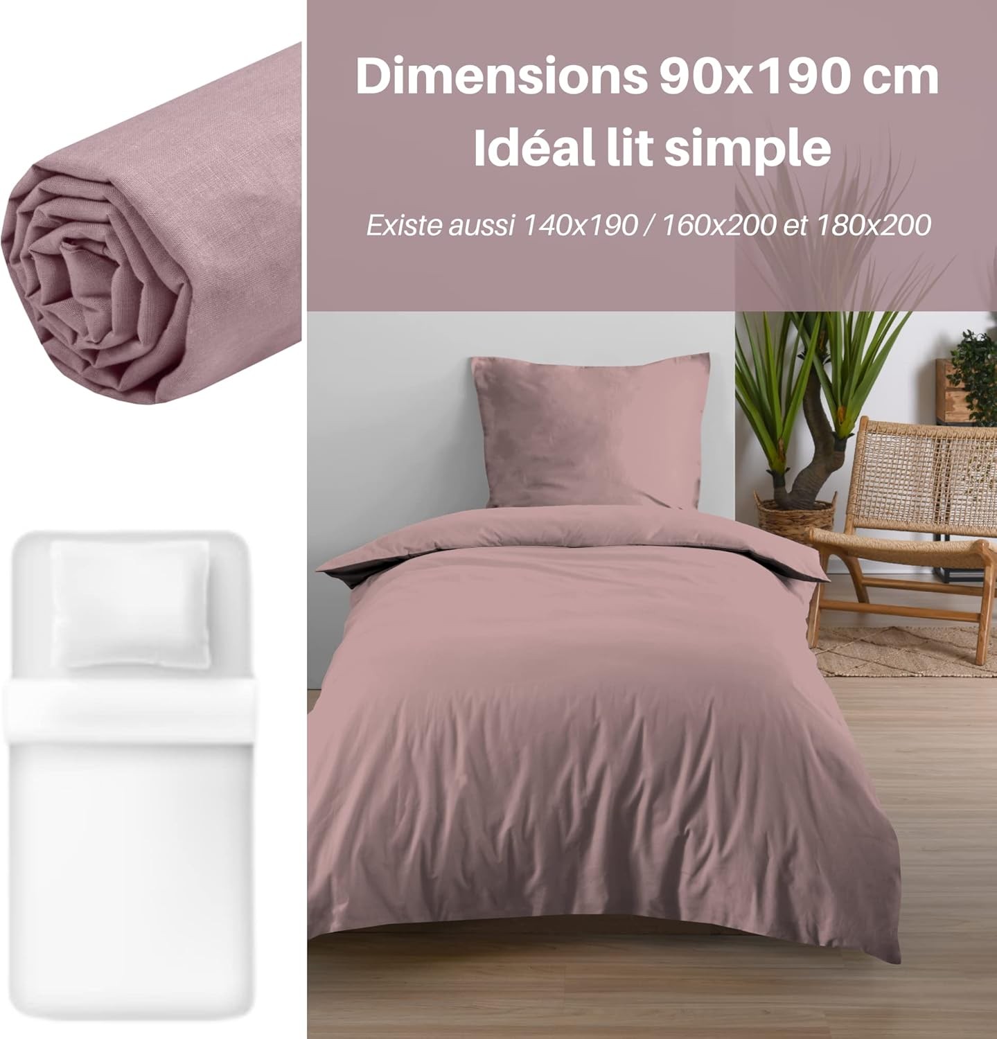 Drap Housse 90 rose Drap Housse 90 rose