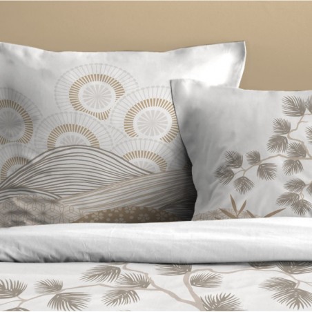 Linge de lit/Parures de lit/Parure de couette 100% coton 57 fils imprimée 240x220 2 taie