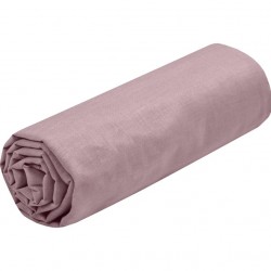 STOF - Drap Housse 140 x 190 cm Bonnet 30 cm 57 Fils Coton Eden Vieux Rose