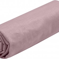 DRAP HOUSSE EDEN VIEUX ROSE 160X200 cm