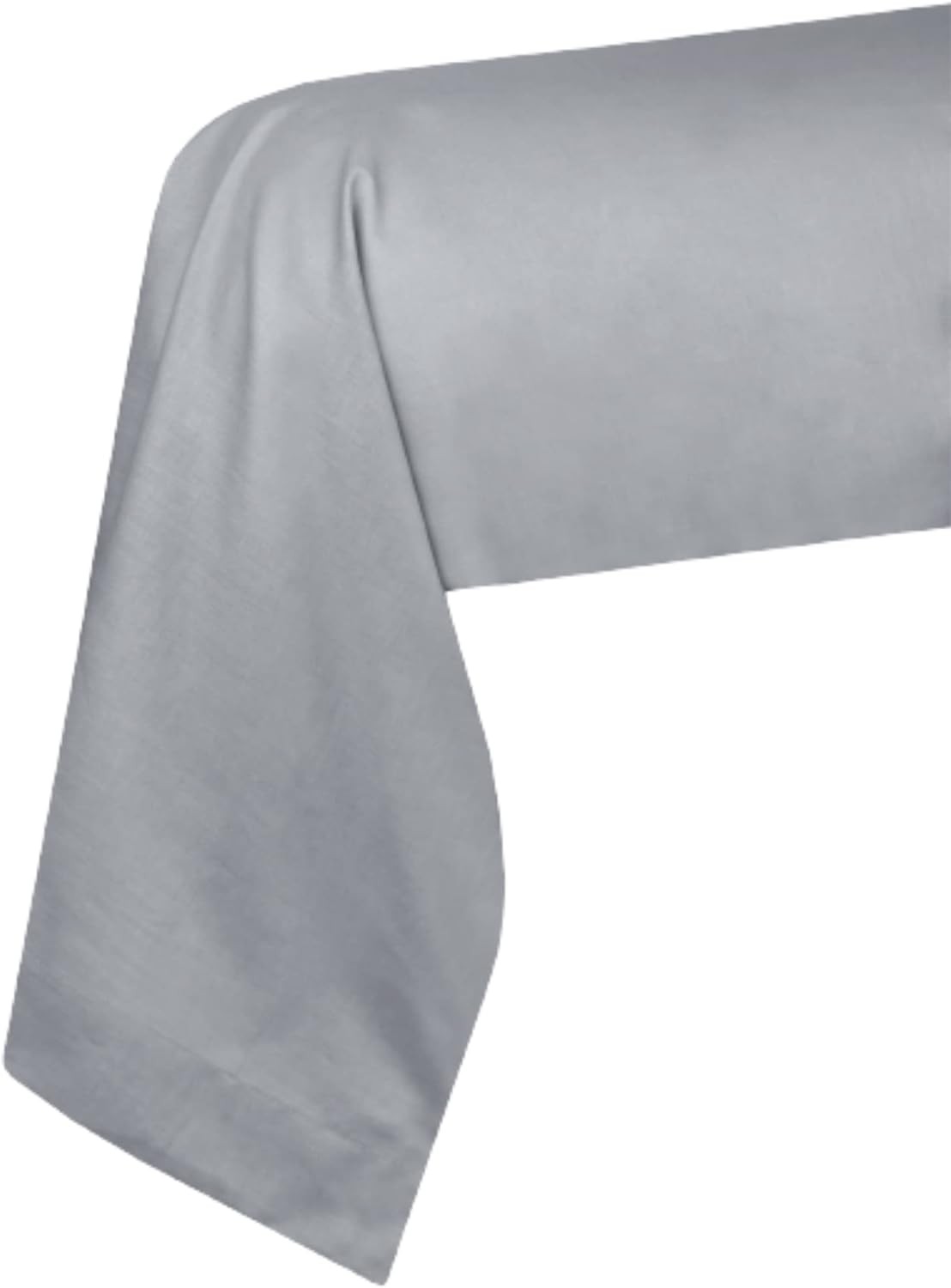 Stof - Taie de Traversin 45 x 185 cm Eden Coton Gris Souris Stof - Taie de Traversin 45 x 185 cm Eden Coton Gris Souris