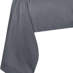 Stof - Taie de Traversin 45 x 185 cm Eden Coton Ardoise