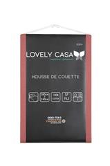 HOUSSE DE COUETTE EDEN GRENACHE 260X240 cm HOUSSE DE COUETTE EDEN GRENACHE 260X240 cm