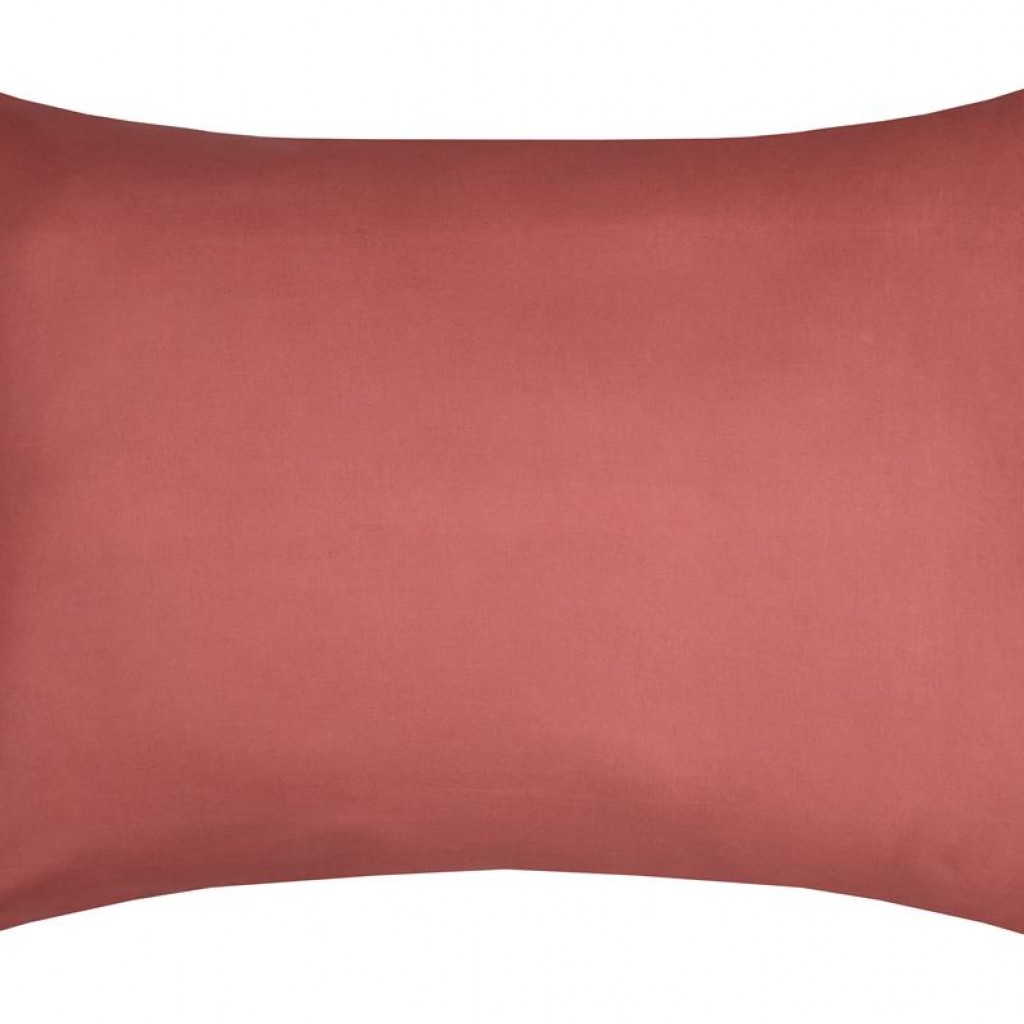 Taie d'Oreiller Sac 50 x 70 cm Eden Coton, Grenache