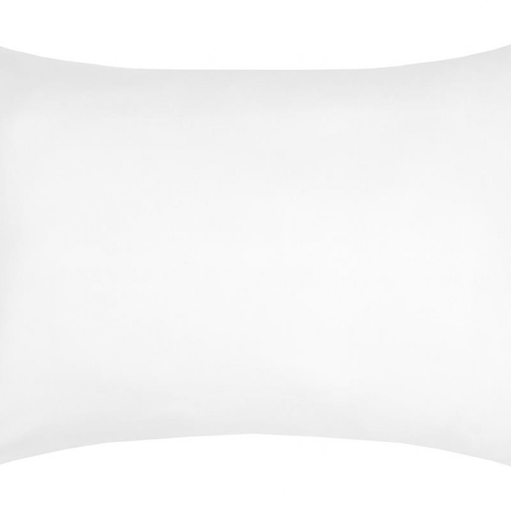 Taie rectangulaire  50 x 70 cm Eden Coton, Blanc