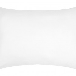 Taie rectangulaire  50 x 70 cm Eden Coton, Blanc