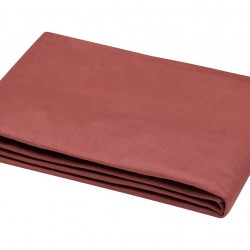 Drap Plat Coton 240 x 300 cm 57 Fils  Eden, Grenache