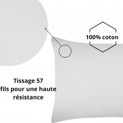 Stof - Taie d'Oreiller Sac 50 x 70 cm Elysée 78