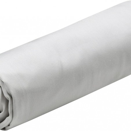 Drap Housse Stof 140 x 200 cm bonnet 30cm 78 Fils Percale Elysée Lin