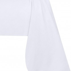 Stof - Taie de traversin 45 x 185 cm Elysée 78 fils Percale Blanc