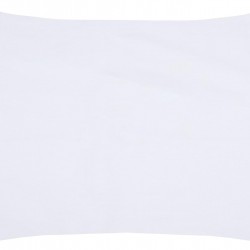 Stof - Taie d'Oreiller Sac 50 x 70 cm Elysée 78 fils Percale Blanc