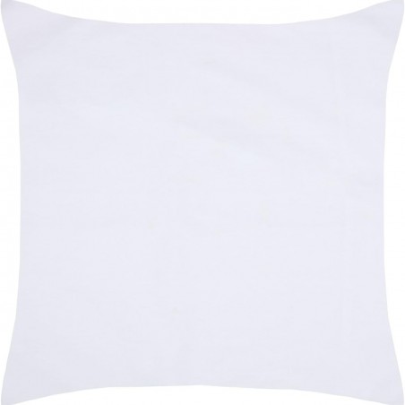 Stof - Taie d'Oreiller Sac 63 x 63 cm Elysée 78 fils Percale Blanc