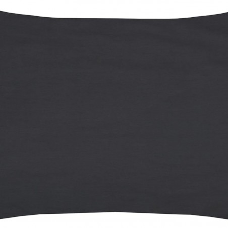 Stof - Taie d'Oreiller Sac 50 x 70 cm Elysée 78 fils Percale Anthracite