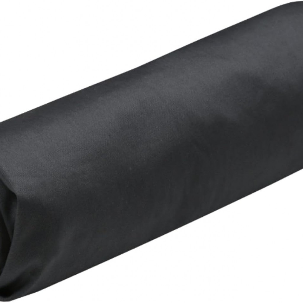 Drap Housse Stof 140 x 200 cm bonnet 30cm 78 Fils Percale Elysée Anthracite