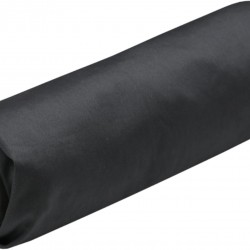 Drap Housse Stof 140 x 200 cm bonnet 30cm 78 Fils Percale Elysée Anthracite