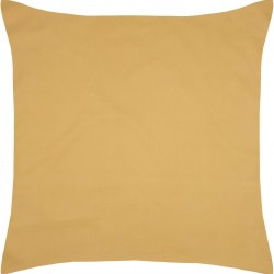 Stof - Taie d'Oreiller Sac 63 x 63 cm Elysée 78 fils Percale Moutarde