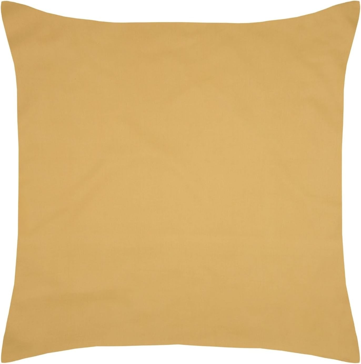 Stof - Taie d'Oreiller Sac 63 x 63 cm Elysée 78 fils Percale Moutarde