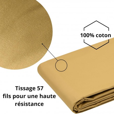Stof - Drap Plat Percale 240 x 300 cm