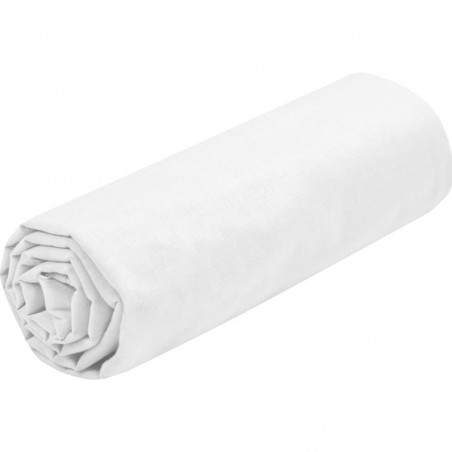 DRAP HOUSSE EDEN BLANC 180X200 cm