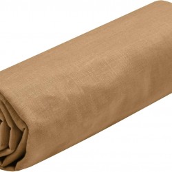 Stof - Drap Housse 180 x 200 cm Bonnet 30 cm 57 Fils Coton Eden, Curry