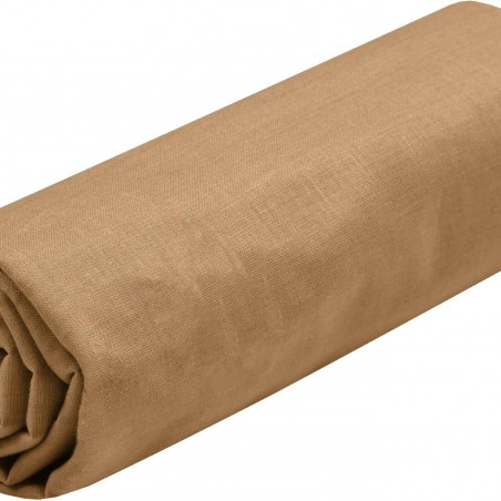 Stof - Drap Housse 180 x 200 cm Bonnet 30 cm 57 Fils Coton Eden, Curry