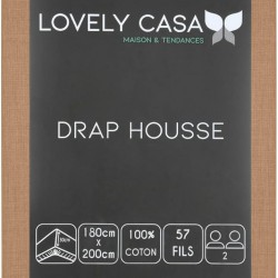 Stof - Drap Housse 180 x 200 cm Bonnet 30