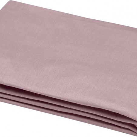 Stof - Housse de Couette 140 x 200 cm 57 Fils Coton Eden, Vieux Rose