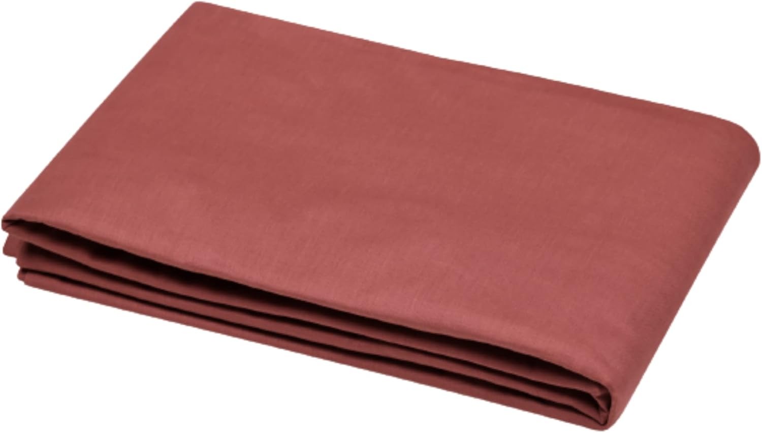 Stof - Housse de Couette 140 x 200 cm 57 Fils Coton Eden, Grenache