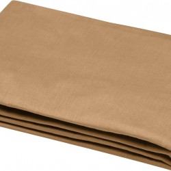 Stof - Housse de Couette 200 x 200 cm 57 Fils Coton Eden, Curry