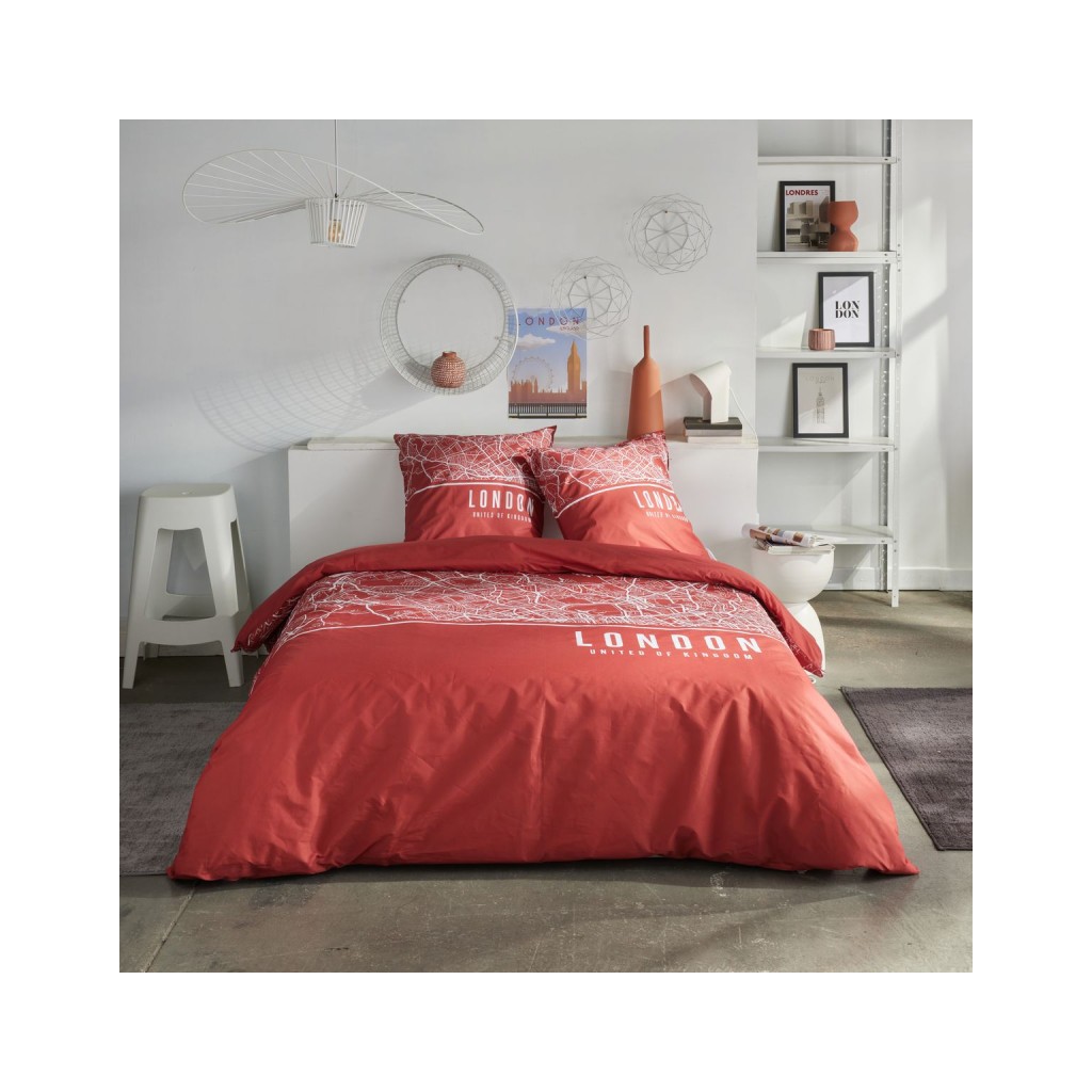 Parure Housse de Couette 240 x 220 cm Today Java 1.15 London