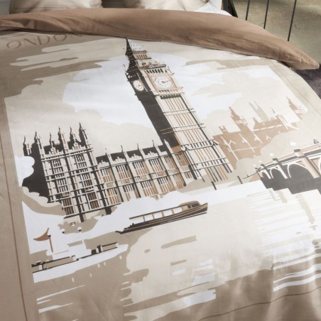 Parure Housse de Couette Today Java 1.6 London beige