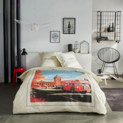 Parure Housse de Couette 240 x 220 cm Today Java 1.4 London Bus
