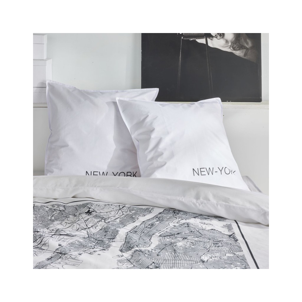 Parure Housse de Couette 240 x 220 cm Today Java 1.1 New York Plan