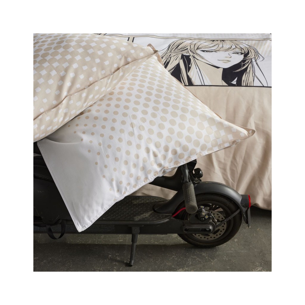 Parure Housse de Couette 240 x 220 cm Today Java 1.7 Manga Beige