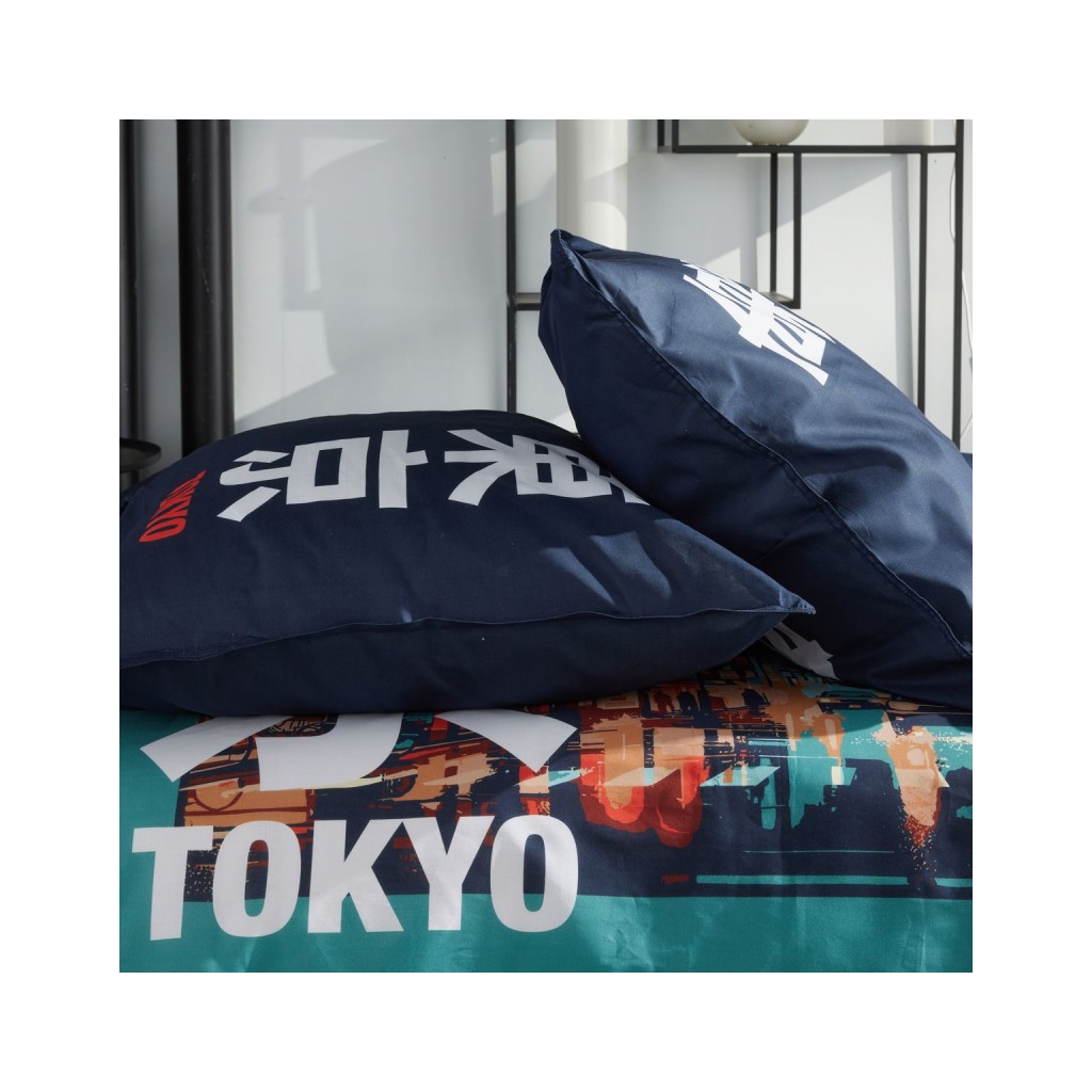 Parure Housse de Couette 240 x 220 cm Today Java 1.11 Tokyo Ville