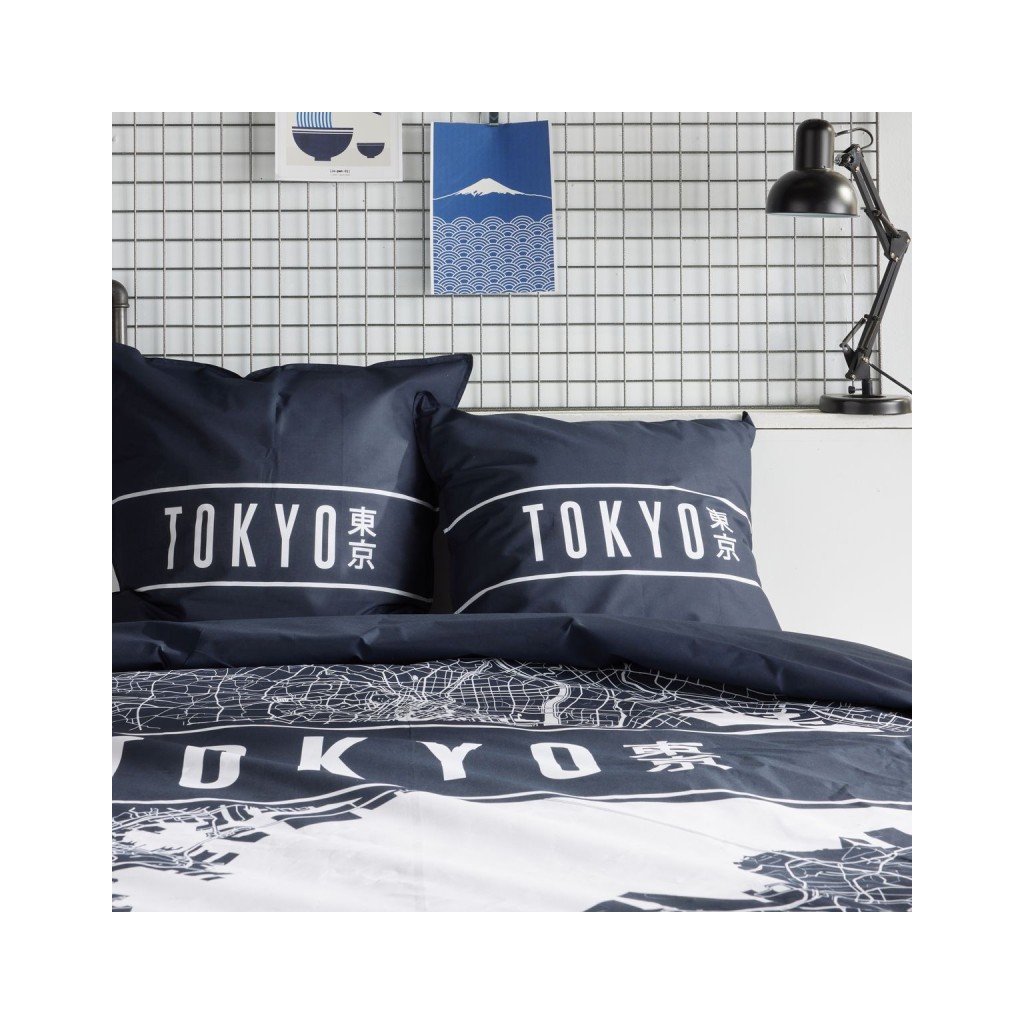 Parure Housse de Couette 240 x 220 cm Today Java 1.16 Tokyo Plan