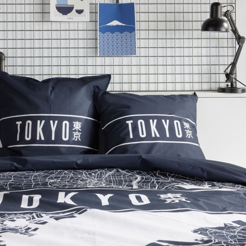 Parure Housse de Couette 240 x 220 cm Today Java 1.16 Tokyo Plan Parure Housse de Couette 240 x 220 cm Today Java 1.16 Tokyo Plan