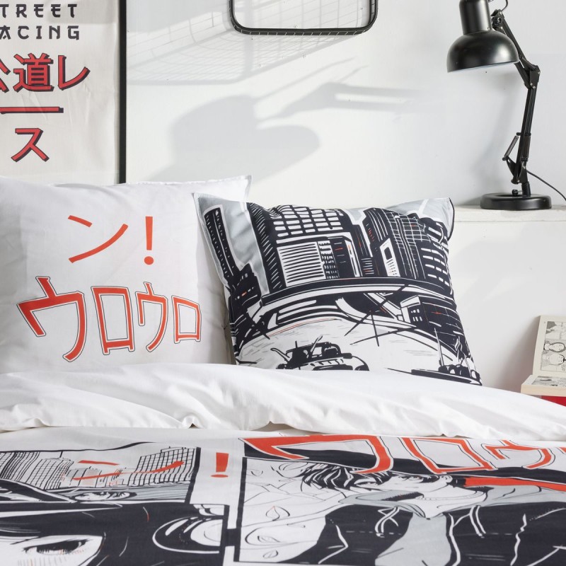 Parure Housse de Couette 240 x 220 cm Today Java 1.20 Manga Blanc Parure Housse de Couette 240 x 220 cm Today Java 1.20 Manga Blanc