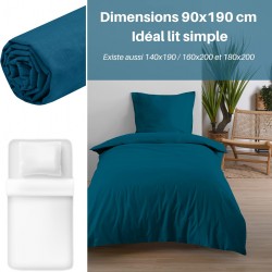 Drap Housse Stof 90 x 190 cm bonnet 30cm