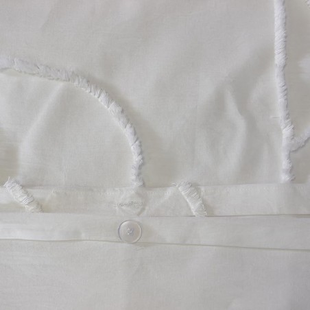 Parure Housse de Couette 260 x 240 cm Côté Déco Coton