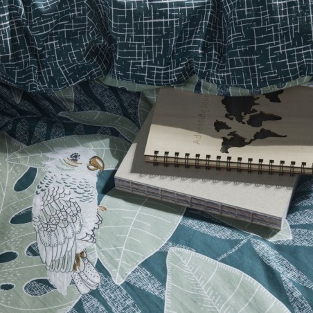 Parure Housse de Couette 260x240 cm Mawira Zippée