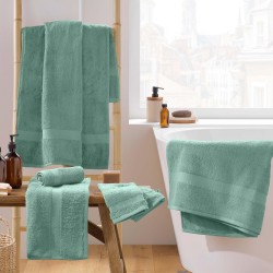 Serviette de Toilette Bain Céladon 50x90cm