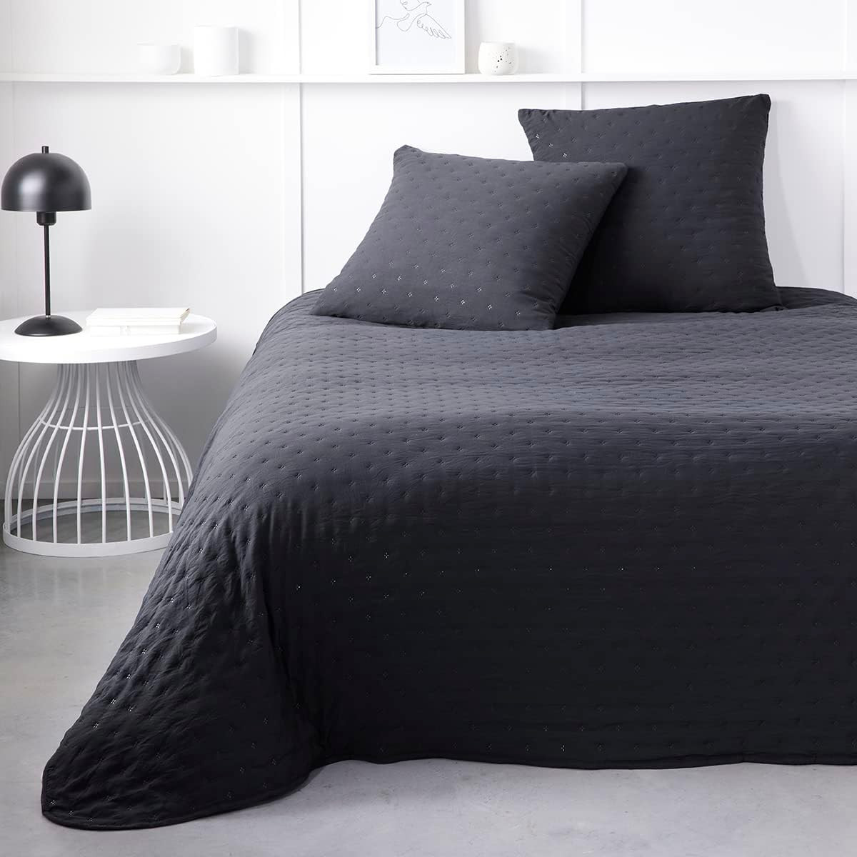 Boutis Couvre lit Polyester...