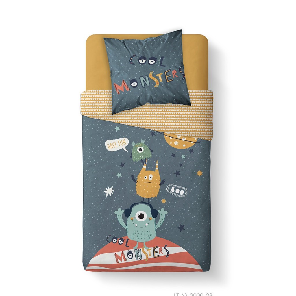 Parure Housse de Couette Today 140x200 cm Kids Kool 1.1 Save The World