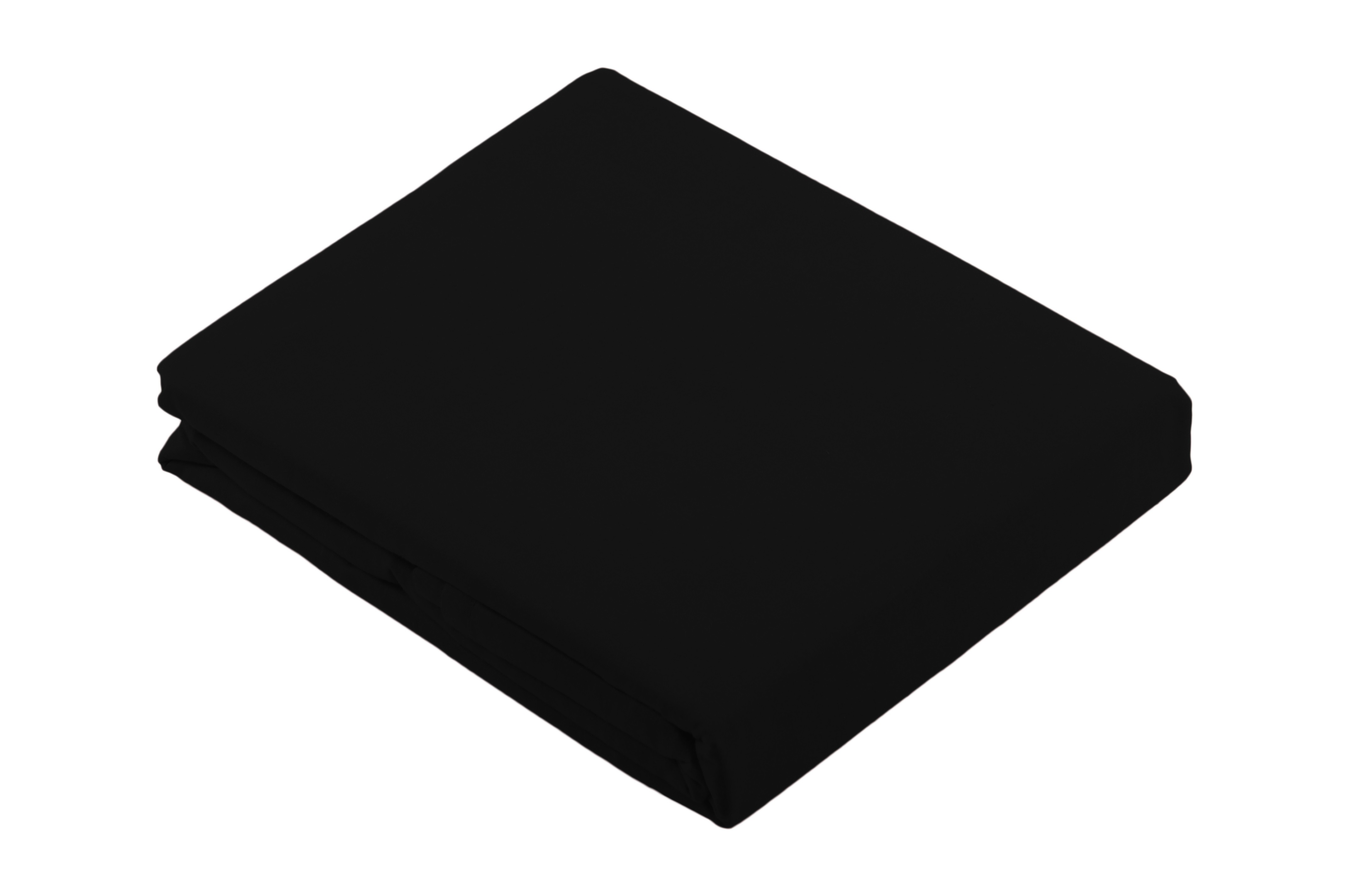 drap plat noir
