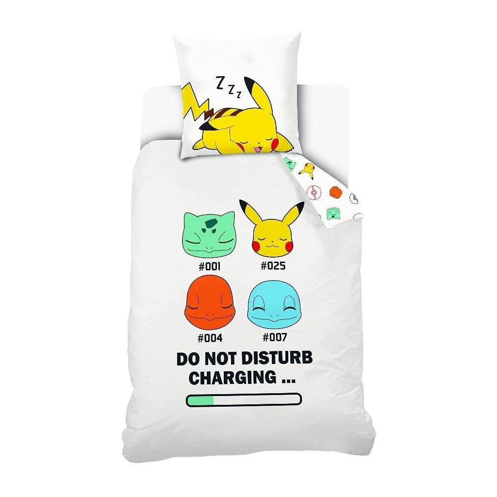 Parure Housse de Couette Pokemon  Starter