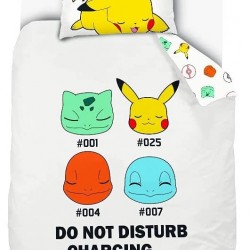 Parure Housse de Couette Pokemon  Starter