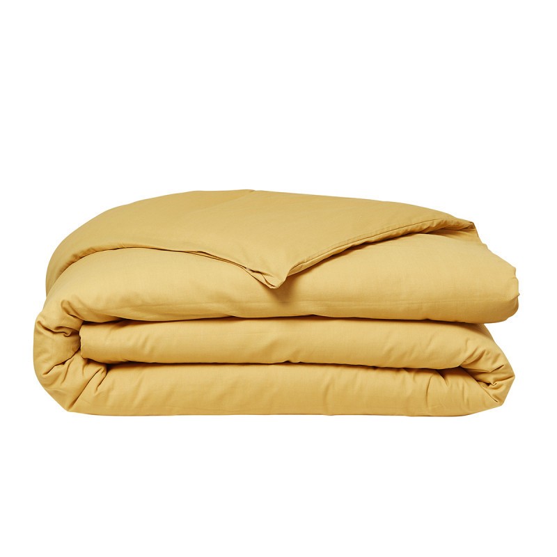 Housse de couette enfant 140X200 Cm - Coloris : Ocre jaune Housse de couette enfant 140X200 Cm - Coloris : Ocre jaune