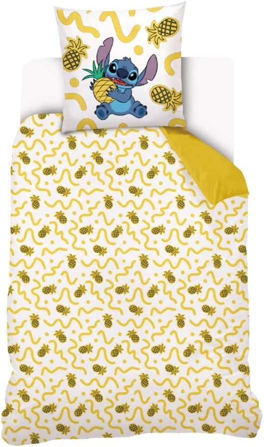 Stitch Housse de couette 3 pi¿¿ces Housse de couette Literie Housse de  couette en microfibre douce pour filles Ultra douce